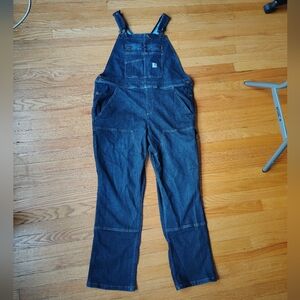 Carhartt Blue Denim Overalls